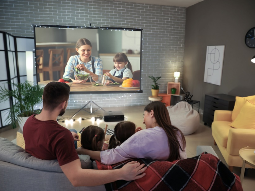Let's Make a Private Home Theater with this Sophisticated LED Projector