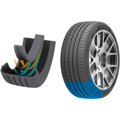 KENDA Noise Reduction Foam Technology