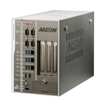 AAEON Edge AI Fanless Embedded Industrial Controller BOXER-6842M