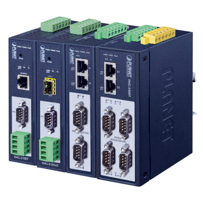 PLANET Industrial RS232/422/485 Modbus Gateway Series IMG-2000T Series