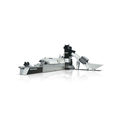 POLYSTAR Intelligent Cutter Compactor Integrated Recycling Line Repro-Flex 100