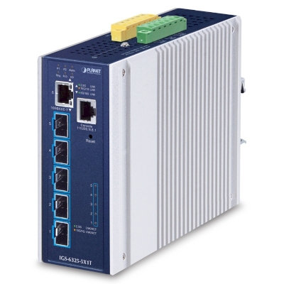 PLANET Industrial 10G SFP+ Managed Fiber Switch IGS-6325-5X1T