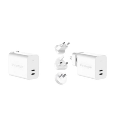 DELTA Innergie C3 Duo 30W Dual Port USB-C Power Adapter ADP-30KW B