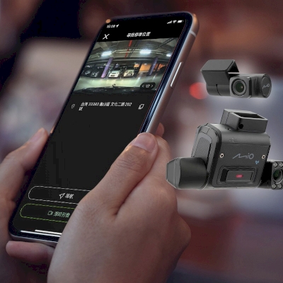 Mio 4G LTE Connected Dashcam and App Solution MiSentry 12T Series 