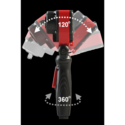 SCORPIO 1/2 Air Angle (Flex-Head) Impact Wrench YU-RA4002