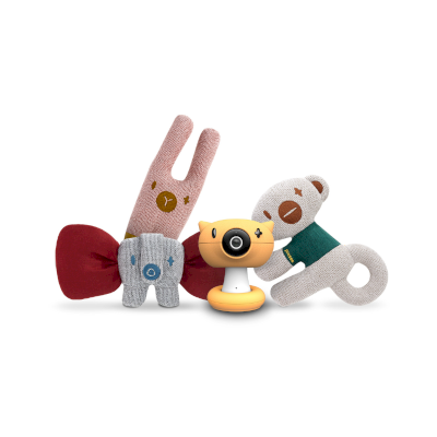 SHENNONA Pixsee Play and Pixsee Friends Smart Baby Camera and AI-linked Toy Set SC-PIXM20YWUV