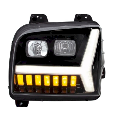TOPOWER SPARKLING GALAXY Heavy Duty Truck Headlight KW009-B00PA-SS