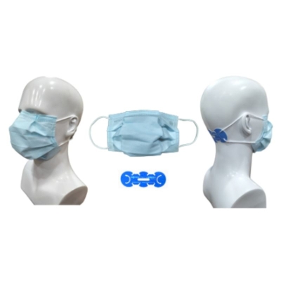 Motex Recyclable non-woven diamond shape face mask BABA080305100A50-L
