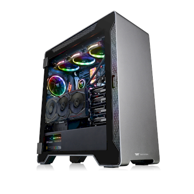 THERMALTAKE A500 Aluminum Tempered Glass Edition Mid Tower Chassis