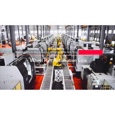 YOUJI Automated Manufacturing System (Wheel Rim) YV500B2T/ YV500B/ VLM850